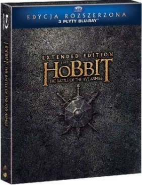 Hobbit: Bitwa Pięciu Armii - Wydanie rozszerzone (3 Blu-ray)