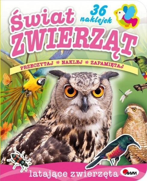 Świat zwierząt latające zwierzęta