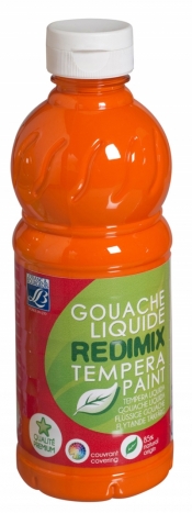 Farba tempera Lefranc&Bourgeois kolor: pomarańczowy 500 ml (188003)