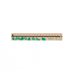 Linijka drewniana 17cm - Greenline, 1 szt