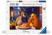 Ravensburger, Puzzle 1000: Walt Disney. Zakochany kundel (13972)