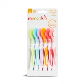 Zestaw łyżeczek do karmienia z miękką końcówką Munchkin 6 sztuk