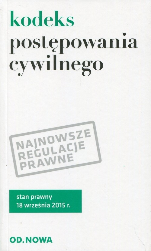 Kodeks postępowania cywilnego