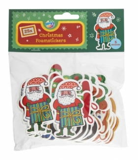 Naklejki świąteczne piankowe 25szt