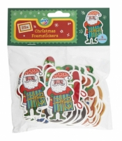 Naklejki świąteczne piankowe 25szt