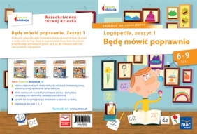 Logopedia. Będę mówić poprawnie, zeszyt 1 - Jolanta Góral-Półrola, Stanisława Zakrzewska