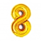 Balon foliowy złota cyfra