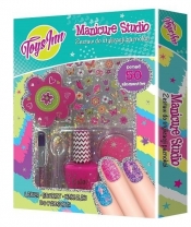 Manicure Studio Zestaw do stylizacji paznokci różowy (1419)