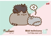 Blok techniczny A4/10K Pusheen (10szt)