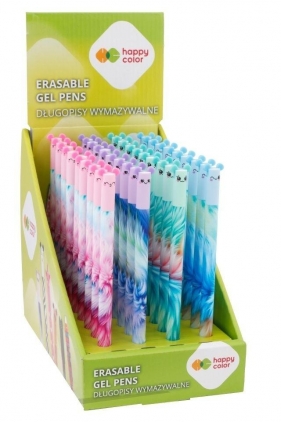 Długopis wymazywalny Uszaki - Fluffy, 36 szt.