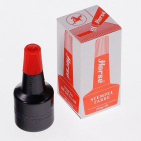 Tusz do stempli Horse 28ml - czerwony