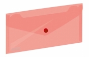 Koperta na zatrzask 254x130mm czerwona