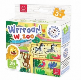 Puzzle malucha Wrrroar! W zoo (Uszkodzone opakowanie)