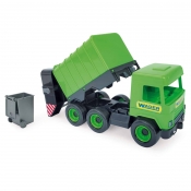 Middle Truck śmieciarka zielona (32103) (Uszkodzone opakowanie)