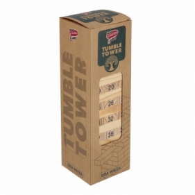 Gra Wieża drewniana cyfry