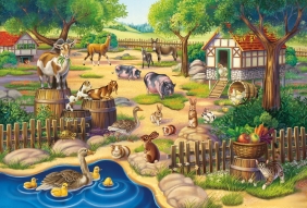 Puzzle 3x48: Moje ulubione zwierzęta