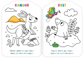 Malowanki rymowanki z lewkiem. Czytam sylabami i koloruję - Opracowanie zbiorowe