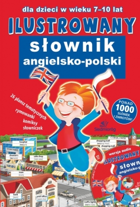 Ilustrowany słownik angielsko-polski +CD - Michałowska Tamara