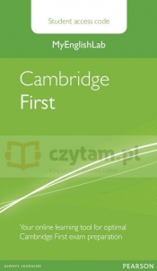 MyEnglishLab Cambridge First StudentAccessCodeCard