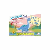 Dinozaury. Wycinanki naklejanki - Opracowanie zbiorowe