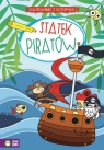 Statek piratów Kolorowanki z historyjką