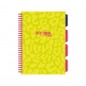 Kołozeszyt Strigo Pads Project Book B5 linia Neon - Zielony