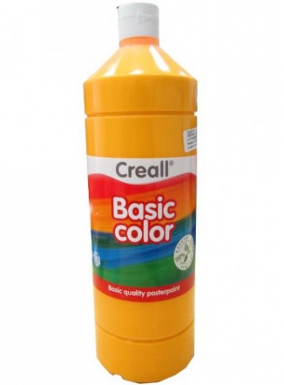 Farba tempera Creall Basic Color 1000ml - ciemnożółty nr 03