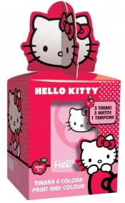 Pieczątki w pudełku Hello Kitty - <br />