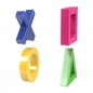 Magnesy Mega Magnet Mini - krzyż, koło, trójkąt, kwadrat 45x45mm Dahle (95554-14824 DA)