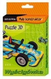 Wyścigówka Mały konstruktor Puzzle 3D