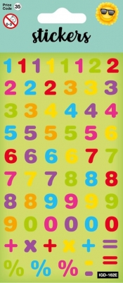 Naklejki - Pattern Numbers