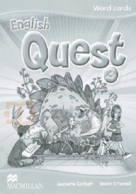 English Quest 3 Word Cards - Jeanette Corbett, Roisin O’Farrell, Kondro Magdalena