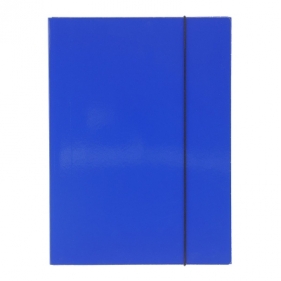 Teczka kartonowa na gumkę VauPe 1 A4 kolor: niebieski 450 g (302/03)