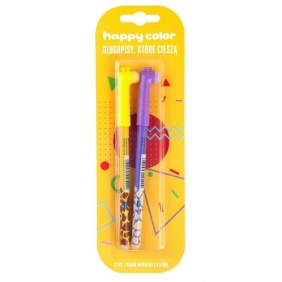Długopis wymazywalny Happy Color, 2 szt - Żyrafy (433574)