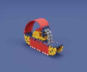 Mini Waffle - Konstruktor Expert, 301 el. (904039)