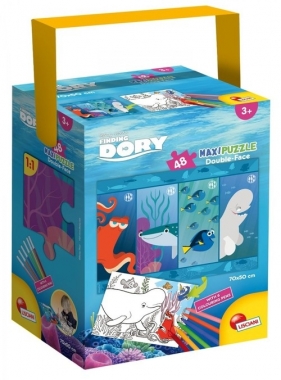 Puzzle Gdzie jest Dory maxi, dwustronne 48 elementów