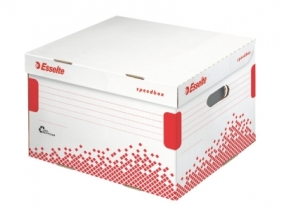 Pudło archiwizacyjne Esselte Speedbox - biało-czerwony 433 mm x 364 mm x 263 mm (623913)