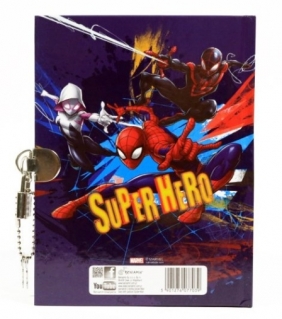 Pamiętnik z kłódką Spider-Man (607703)