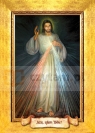 Obraz Jezusa Miłosiernego + Koronka CD + konspekt (pakiet 10szt)