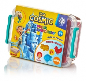 Piasek kinetyczny Dr Cosmic czerwony 500g