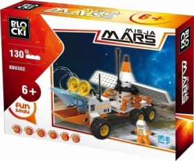 Klocki Blocki: Misja Mars Łazik Marsjański 130 elementów (KB0302)