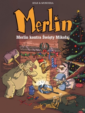 Merlin tom 2 Merlin kontra Święty Mikołaj - Sfar, Munuera