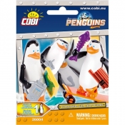 Cobi: Pingwiny z Madagaskaru. Figurka z akcesoriami - 26004