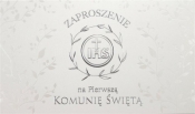 Zaproszenie Komunia ZP-08 (10szt.)
