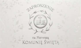 Zaproszenie Komunia ZP-08 (10szt.)