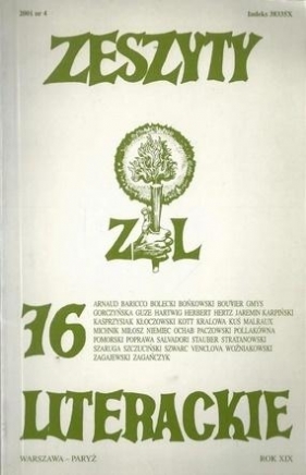 Zeszyty literackie 76 4/2001 - praca zbiorowa
