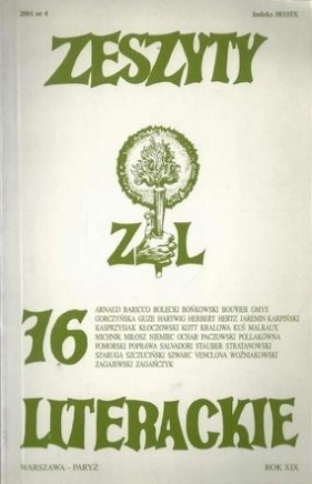 Zeszyty literackie 76 4/2001 - Opracowanie zbiorowe