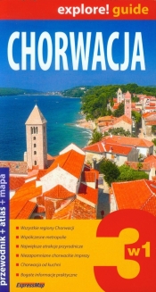 Chorwacja 3w1 Przewodnik + Atlas + Mapa