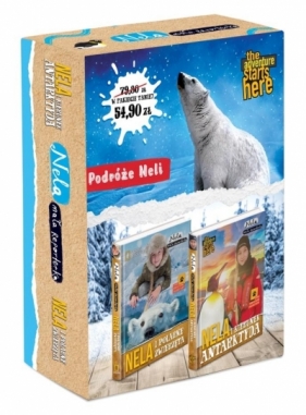 Pakiet: Nela i zwierzęta polarne / Nela i kierunek Antarktyda - Nela Mała Reporterka
