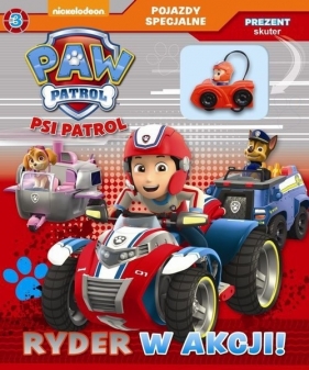 Psi patrol Pojazdy specjalne 3 Ryder w akcji (Uszkodzona okładka) - Opracowanie zbiorowe